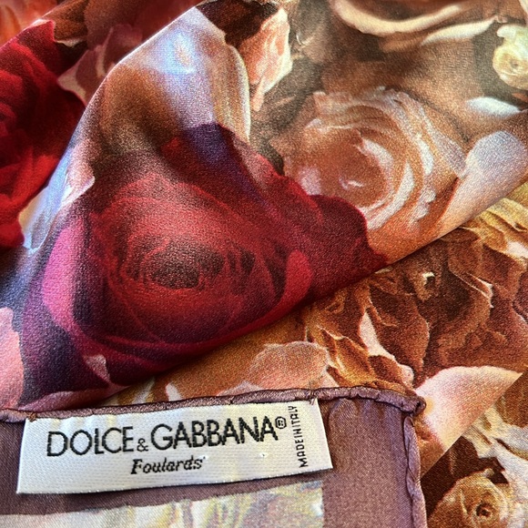 Dolce & Gabbana Silk Scarf - Picture 4 of 10